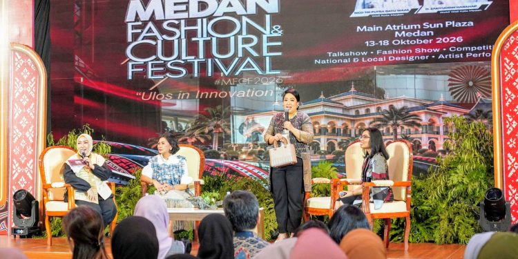 Di MFCF 2026, Airin Rico Waas Bagikan Kisah Inspiratif Bawa Ulos Medan Ke Panggung Dunia