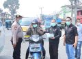 Pemkab Dairi Bagikan Masker ke Masyarakat