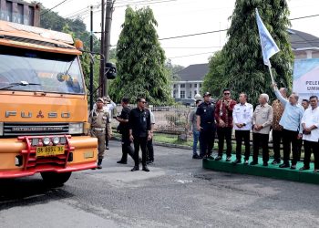 Terasi Asahan Tembus Pasar Global, Wagubsu Bersama Menko Pangan Lepas Ekspor Perdana 40 Ton ke Thailand