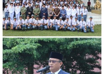 Wakil Bupati Dairi Pimpin Upacara Sumpah Pemuda