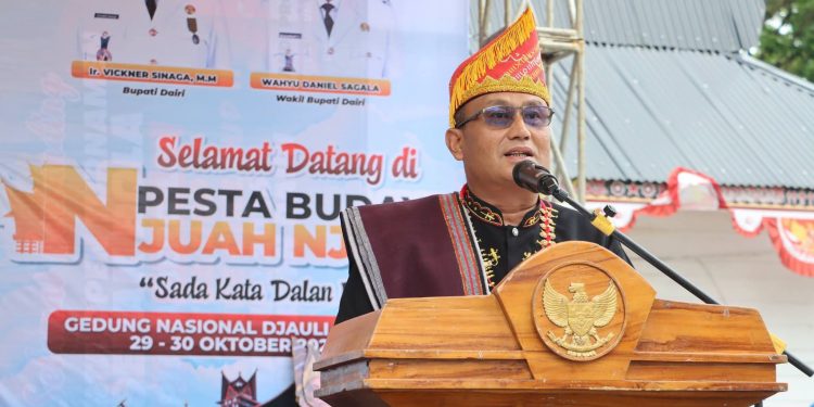 Wakil Bupati Dairi Buka Pesta Budaya Njuah Njuah 2026