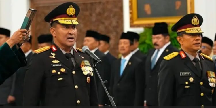 Usung Tema Polisi Bersama Masyarakat, Presiden Prabowo Lantik Suyudi Jadi Kapolri Gantikan Sigit