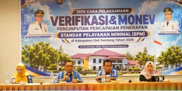 Pemkab Deli Serdang Perkuat Akurasi Data Pencapaian SPM