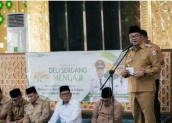 Bupati Asri Ludin Luncurkan Program Deli Serdang Mengaji