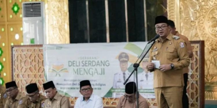 Bupati Asri Ludin Luncurkan Program Deli Serdang Mengaji