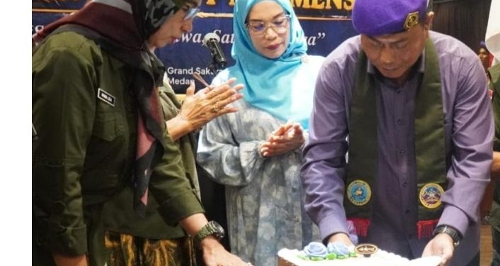 Wabup Deli Serdang Ajak Ikatan Alumni Menwa Yon-F/HKBP Nommensen Jaga Solidaritas dan Semangat Pengabdian