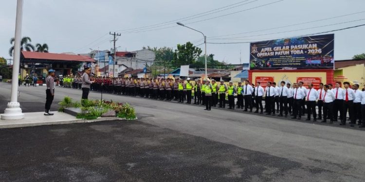 Dishub dan Satpol PP Deli Serdang Ikuti Apel Gelar Operasi Patuh Toba 2026