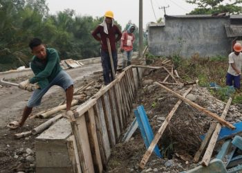 Jalan Diperbaiki Warga Percut Ucapkan Terimakasih kepada Pemkab Deli Serdang