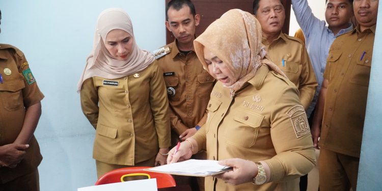 Plt Bupati Langkat Apresiasi Perubahan Kantor Camat Hinai Pascasidak